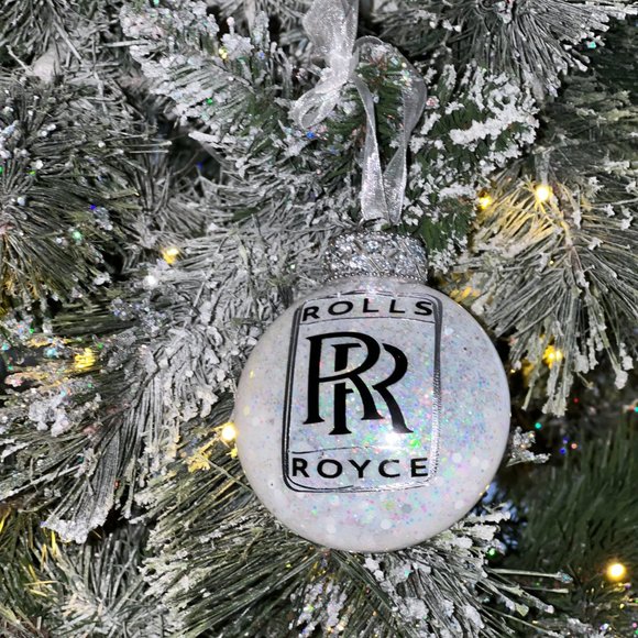 Rolls Royce Car Christmas Tree Ornament| Customized/Personalized White Elephant - Picture 6 of 16